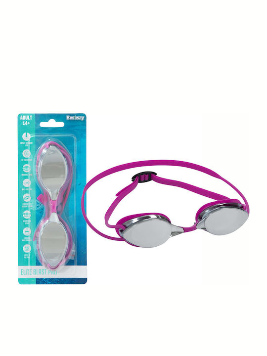 Bestway Ochelari de Înot Adulți Roz