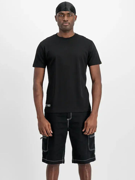 Alpha Industries Label Backprint T-shirt Black