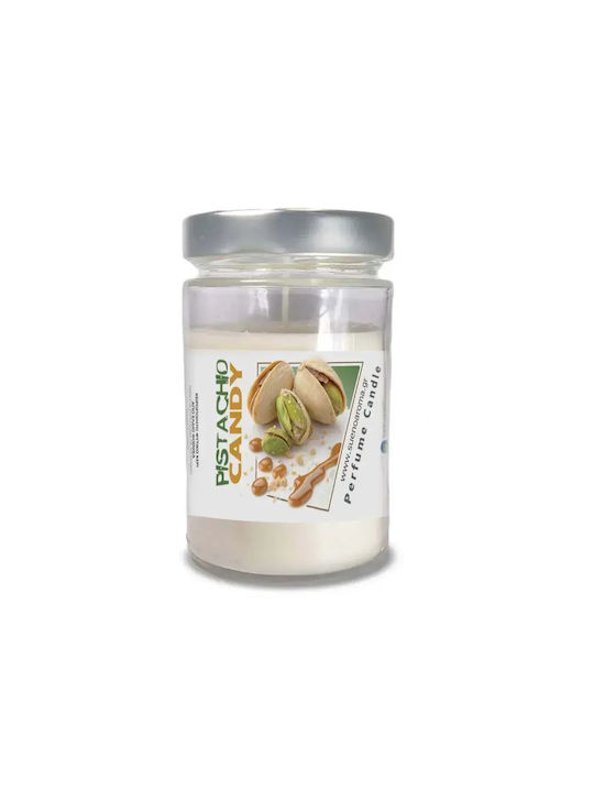 Sueno Aroma Φυτικό Αρωματικό Κερί Pistachio Candy Φυστίκι Αιγίνης & Καραμέλα 370ml