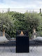 Tenderflame Focar În aer liber din metal Negru 49.5x49.5x61cm