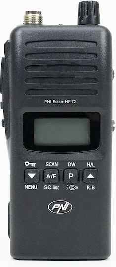 PNI Escort HP 72 CB Αυτοκινήτου 4W με Μονόχρωμη Οθόνη Σε Πράσινο Χρώμα