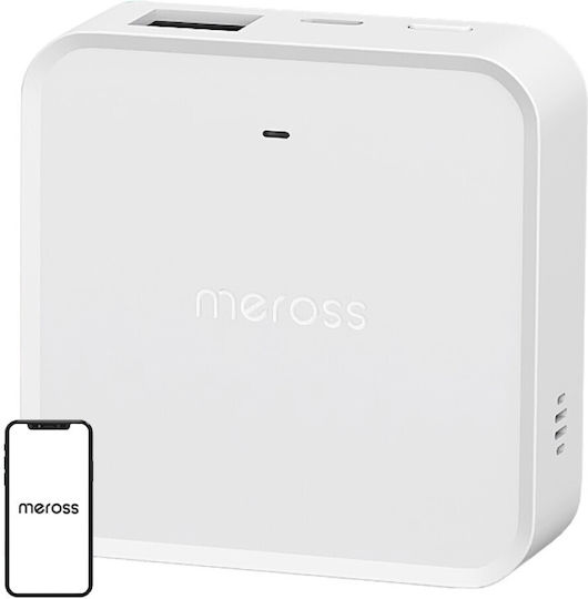 Meross MSH450MA Смарт Шлюз Wi-Fi Съвместим с Google Home Apple HomeKit Алекса и Материя