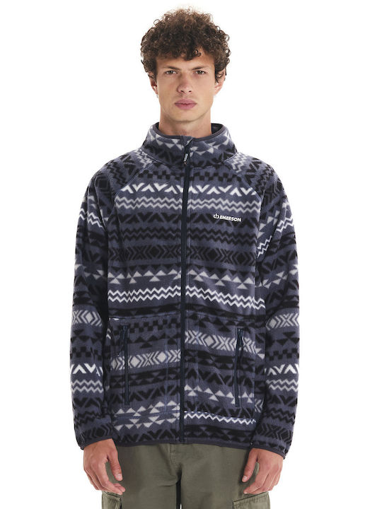 Emerson Men's Fleece Cardigan Blue