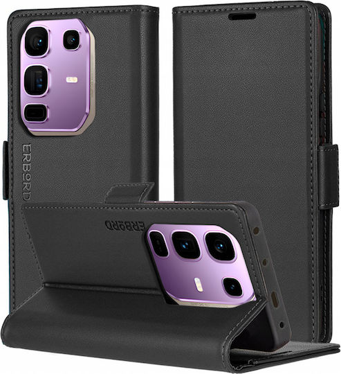 Erbord Портмоне Изкуствена кожа / Пластмаса Черен (Realme Note 50)