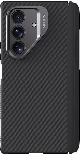 Nillkin Back Cover Silicone / Aramid Fiber Black (Galaxy Z Fold7)