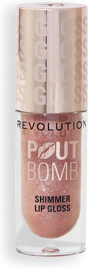 Revolution Beauty Pout Bomb Лип Глос Голи 4.5мл