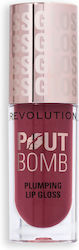Revolution Beauty Pout Bomb Lip Gloss Rosewood ...