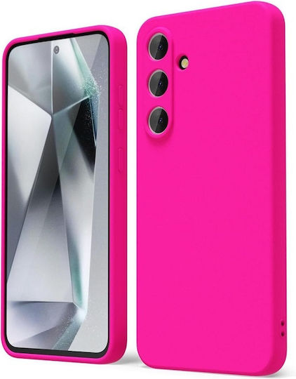 Back Cover Σιλικόνης Ροζ (Galaxy S24 FE)
