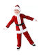 Kids Christmas Costume Santa Claus Red