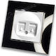 Lineme Complete Telephone Socket White 50-00120-1-50-00121-26