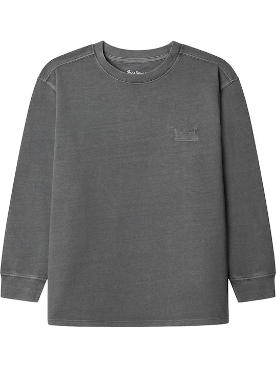 Pepe Jeans Kids' Shirt Long Sleeve Shaded Grey ...
