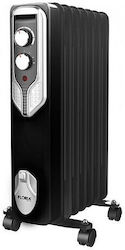 Jager Καλοριφέρ Λαδιού με 7 Φέτες 1500W Jager Καλοριφέρ Λαδιού με 7 Φέτες 1500W
