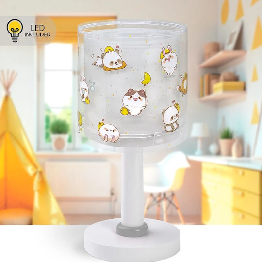 Ango LED Kinder Dekorative Lampe Gray 30x15cm