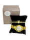 Velve Damen Uhr mit Gold Metallarmband