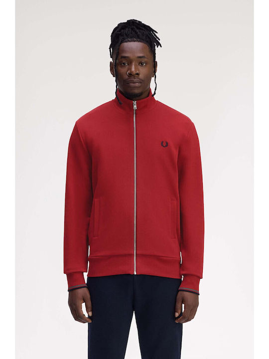 Fred Perry Червено Яке