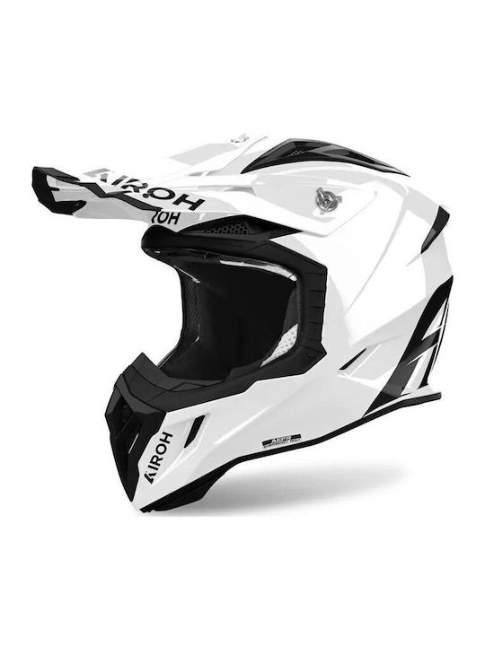 Airoh Aviator Ace 2 White Gloss Κράνος Μηχανής ...