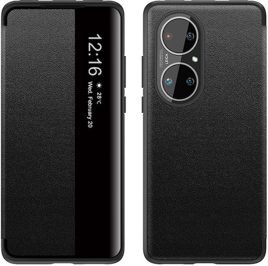 Erbord Back Cover Δερματίνης / Πλαστικό Μαύρο (Huawei P50 Pro)