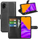 Wallet Leather / Synthetic Leather Black (Galaxy XCover 7 Pro)