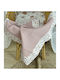 Velvet White Decke Waffel Mehrfarbig