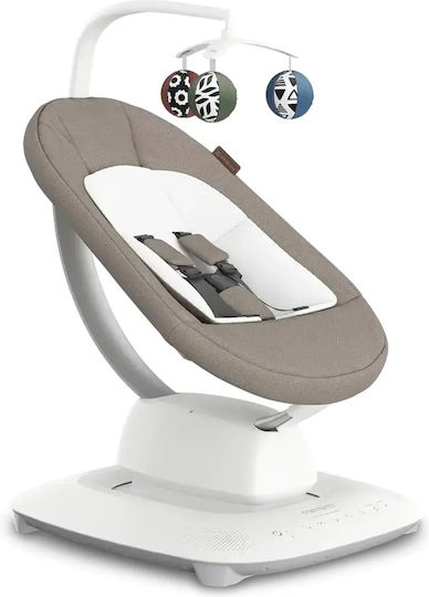 UPPAbaby Mamaroo Smart Електрически Релакс Бебе Wells Dark Taupe Mélange
