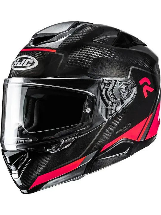 HJC R-PHA 72 Carbon Fynex MC1 Motorcycle Helmet...