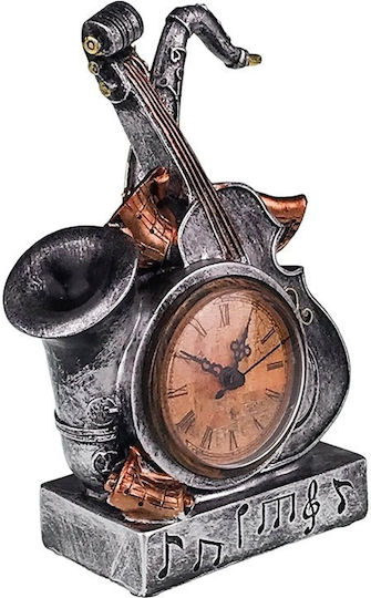 Velve Масов Часовник с Индикатори Пластмаса Бял 1699HA