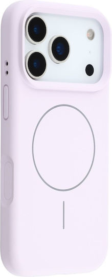 Silicone Case Iphone 17 Pro Max Compatible With Magsafe Shock Resistant Purple