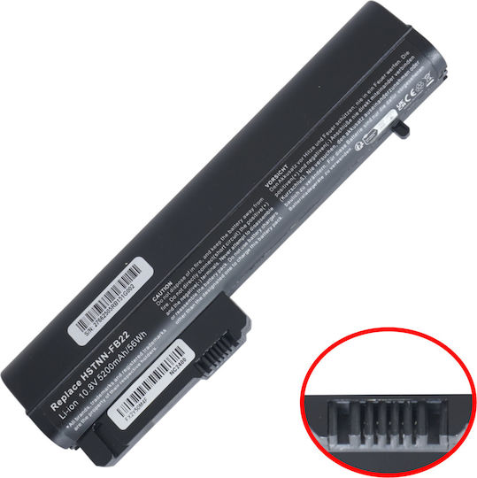 Съвместима Батерия за HP EliteBook / Compaq HP EliteBook 2530p, 2540P, 2533T, Compaq 2510P с 5200mAh