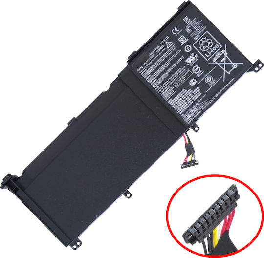 C41n1416 Съвместима Батерия за Asus Zenbook / ROG Asus ZenBook Pro N501J, N501JW, N501L, UX501JW, G601J с 3950mAh