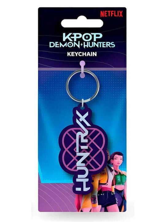 Kpop Demon Hunters Breloc Pvc Huntrix Logo