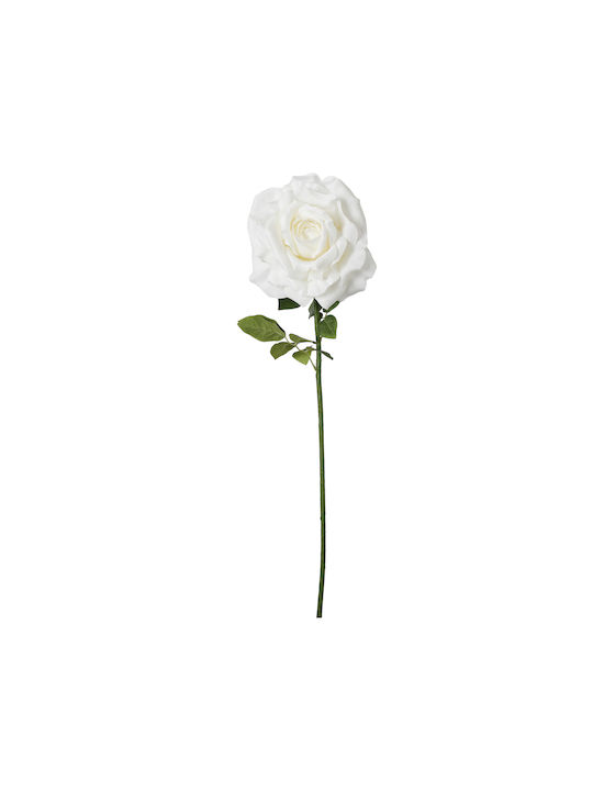 Großes Künstliches Rosen Zweig 100cm A34682 Weiß