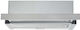 Crown Sliding Vent Hood 60cm Inox