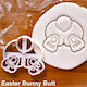 Plastik Easter Bunny Butt Kuchenringe / Plätzchenausstecher