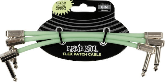 Ernie Ball Flex Cable 6.3mm male - 6.3mm male STO-ERB.1625.0022