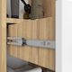 Akord Furniture Factory Coloană de Baie de Pardoseală M30xA30xÎ140cm Stejar