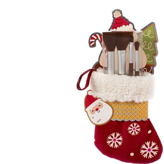 Tri-Coastal Design Σετ με Πινέλα Μακιγιάζ Xmas 4τμχ