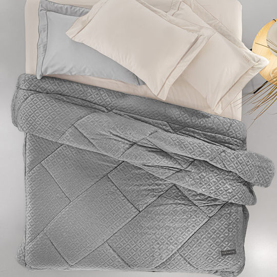 Guy Laroche Duvet Cover Queen 220x240cm Profile Grey 530 GSMGsm