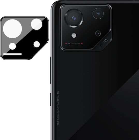 Erbord Προστασία Κάμερας Tempered Glass Μαύρο για το ASUS ROG Phone 8 Pro