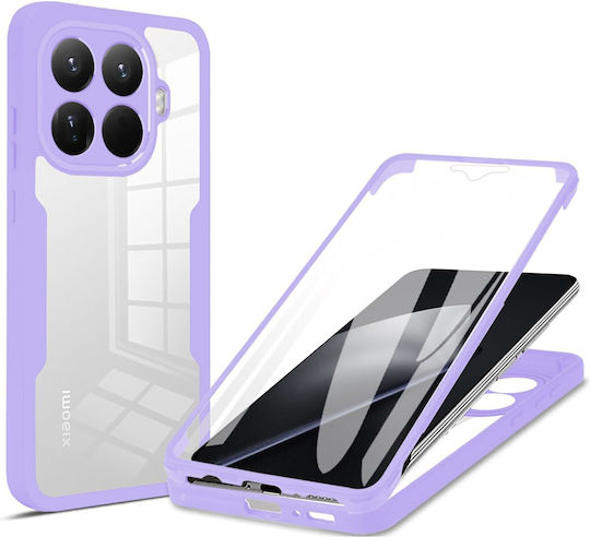 Techsuit ColorVerse 360 Full Cover Σιλικόνης Μωβ (Xiaomi 15T Pro)