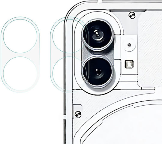 Camera Protection Tempered Glass Transparent for the Nothing phone (1) 5G