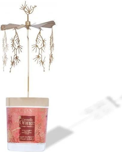Durance Candle Orange Cinnamon-noel 2024 Carousel Aromatic Candle Orange Cinnamon 75 Gr