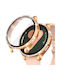 Plastikhülle in Rose Gold Farbe für Samsung Galaxy Watch 7 44mm