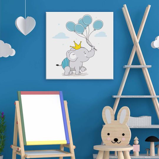 Caravelshop Kids Canvas Wall Painting 30x30cm