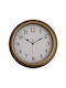Ankor Silent Antique Wall Clock Plastic Gold Ø30.5cm