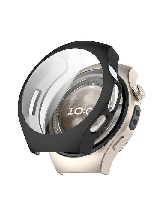 Silikonhülle in Schwarz Farbe für Huawei Watch 5 46mm
