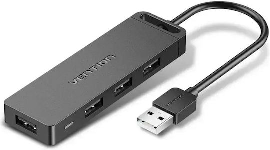 Vention Hub USB 2.0 cu 5 Porturi USB-A Albastru
