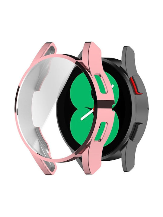 Plastic Case in Pink color for Samsung Galaxy Watch 4 44mm