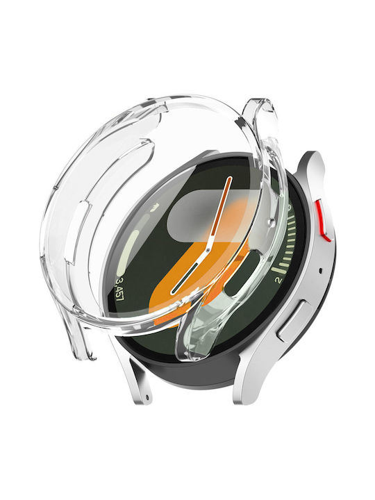 Пластмасов Калъф в Прозрачен цвят за Samsung Galaxy Watch 7 40мм