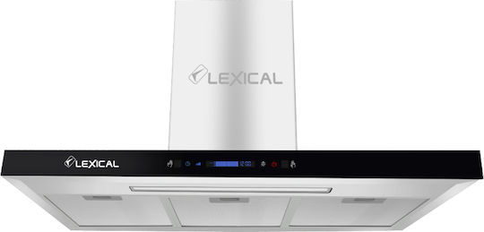 Lexical Каминен аспиратор 90см Inox