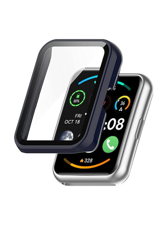 Plastic Case in Blue color for Huawei Watch Fit 2